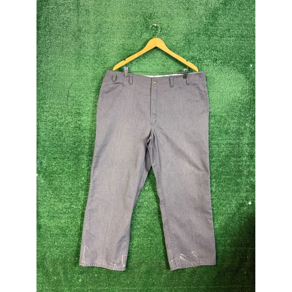 Ben Davis Gray Work Pants Size 42 Mens Relaxed Fit Workwear Style Pockets
